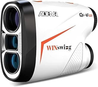 GX-6F PRO Golf Rangefinder with Slope and Angle Switch, Flag Lock with Pulse Vibration and Continuous Scan, Tournament Designed, 600 Yards Rangefinder for Distance Measuring