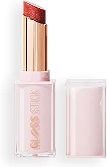 Revolution Pout Lip Gloss, High Coverage Lip Gloss with Hyaluronic Acid and Vitamin E, Vegan and Cruelty Free, 3 Gram, Shimmer Sugar Cookie Pink