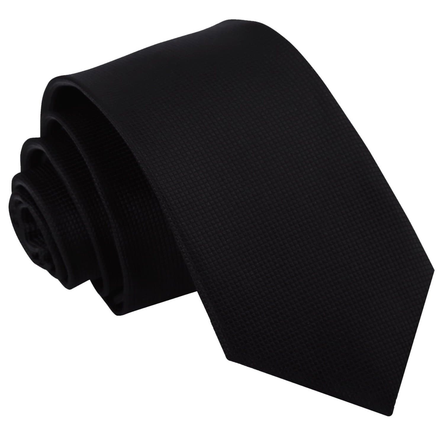 Solid Check Plain Formal Wedding Modern Style Neck Tie for Men