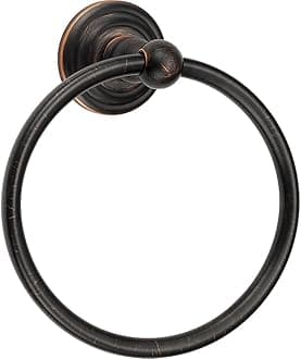 Designers Impressions® 800 Series Oil Rubbed Bronze Towel Ring