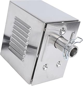 Rotisserie Motor 45W Heavy Duty Universal Replacement Spit Motor, Stainless Steel Electric Grill Motor for Pig Goat Chicken Roaster, Ideal for Outdoor BBQ (US Plug 100‑240V)