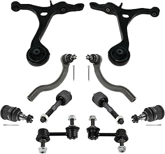 TRQ Front Steering & Suspension Kit Compatible with 2003-2007 Honda Accord