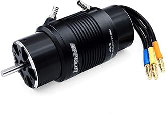 4092 Rc BoatBrushless Motor Surpass Hobby 1250KV Brushless Motor with Cooling Jacket Set for RC Boat (1250kv)