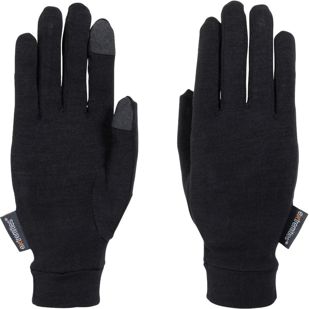 ExtremitiesMERINO TOUCH LINER GLOVE BLACK (SIZE MEDIUM)