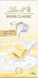 Lindt Swiss Classic White Chocolate 100g