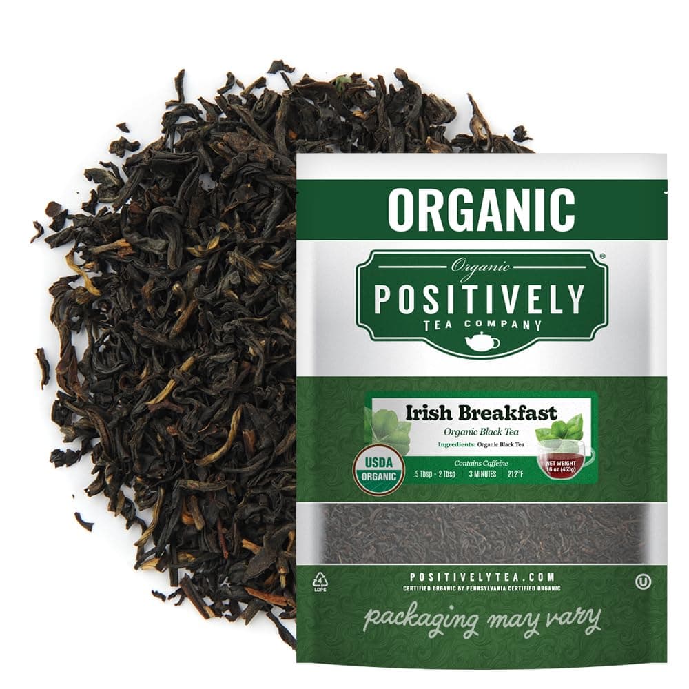 Irish Breakfast Black Tea, Loose Leaf, 16 Ounce