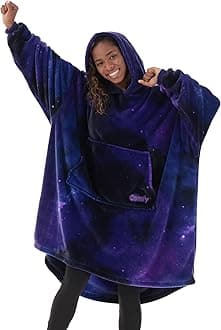 THE COMFY Dream | From Shark Tank | Patented | No Sherpa | Light Wearable Blanket Hoodie | Gift for Women & Men | One Size