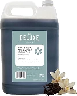 Vanilla Bean Paste Bulk 128 oz 1 Gallon For Baking and Desserts