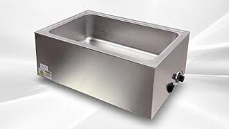 Commercial Food Warmer Steamer, ETL Bain Marie Steam Table, Full Size, 1 Pan Countertop, Cooker, Buffet ZCK165BT
