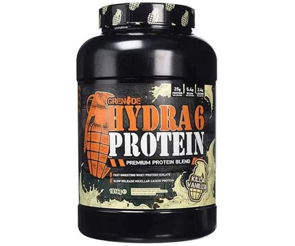 Grenade Hydra 6 Protein Powder (Whey Protein Isolate/Micellar Casein) 52 Servings, 1.816 KG - Chocolate Charge