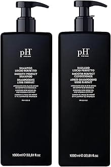 Smooth Perfect Shampoo & Conditioner Set - Frizz Control, Taming Monoi Oil & Magnolia Extract - Hydrating, Silky Smooth Hair - Moisturizing, Detangling for Dry & Damaged Hair - 33.81 Oz