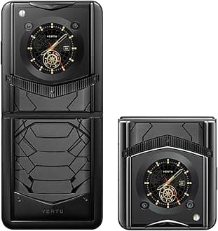 VERTU IRONFLIP Tianium Champion Limited Edition Flip Cell Phone, Unlocked Android 5G Smartphone, One-Hand Control, 50MP Camera, 12G+512G, Dual SIM, 6.7" 120Hz OLED, 65W Fast Charge（UK standerd