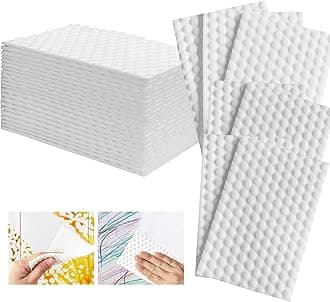 Magic Sponge Eraser Sheets, 52Pcs All-Purpose White Melamine Sponge Convex Point Disposable Magic Cleaning Wipes for Furniture Kitchenware, Hard-to-Reach Places, Shoe