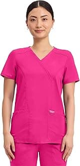 Cherokee Women's Mock Wrap Top Medical Scrubs