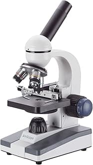 40X-1000X Coarse & Fine Student Microscope w Mechanical Stage