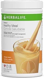 Herbalife Nutrition Healthy Meal Nutritional Shake Mix Orange Cream Flavor 750 G