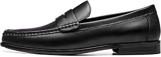 Journey West Mens Penny Loafers with Genuine Leather Business Dress Slip on Loafer Shoes for Men Black US 13