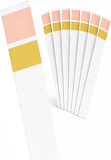ECENCE pH test strips 100 pcs. Hot tube pool and spa test strips litmus test paper measuring range 4,5-9 universal indicator paper acidity test for aquariums drinking water