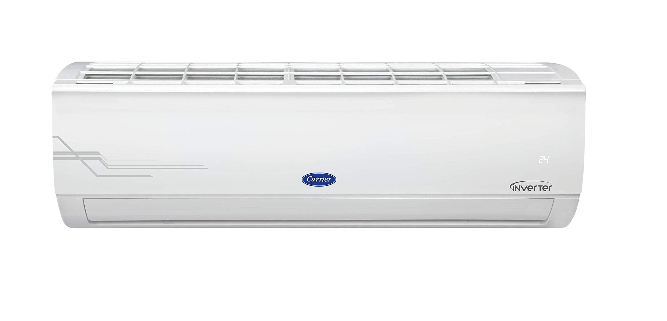 Carrier 1.5 Ton 5 Star Flexicool Inverter Split AC (Copper, Convertible 6-in-1 Cooling, Insta Cool, Dual Filtration, Ester Cxi, White)