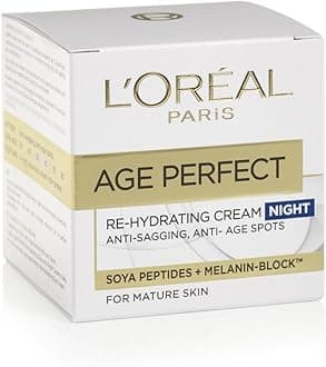 2 x L'Oreal Paris Age Perfect Re-hydrating Night Cream 50ml
