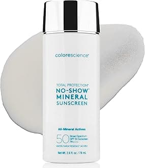 Total Protection™ No-Show™ Mineral Sunscreen SPF 50, 100% Invisible all-mineral sunscreen for all skin tones & types