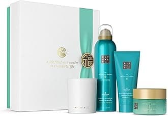 Gift Box The Ritual of Karma, M - Gift Set Consisting of Body Care Products with Lotus and White Tea - Rich and Soothing
