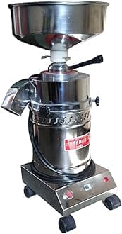 6" Round 1.25 HP Power Saver Flour Mill || Atta Chakki || Ghar Ghanti || Grinding Machine || Stainless Steel Domestic Flour Mill