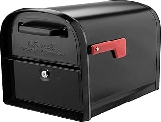 ARCHITECTURAL MAILBOXES6300B-10 Oasis 360 Post Mount, Black, L
