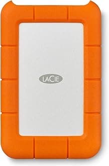 Rugged Mini, 1TB, 2.5", Portable External Hard Drive, for PC Mac iPad and iPhone, Data Rescue Service (LAC301558)