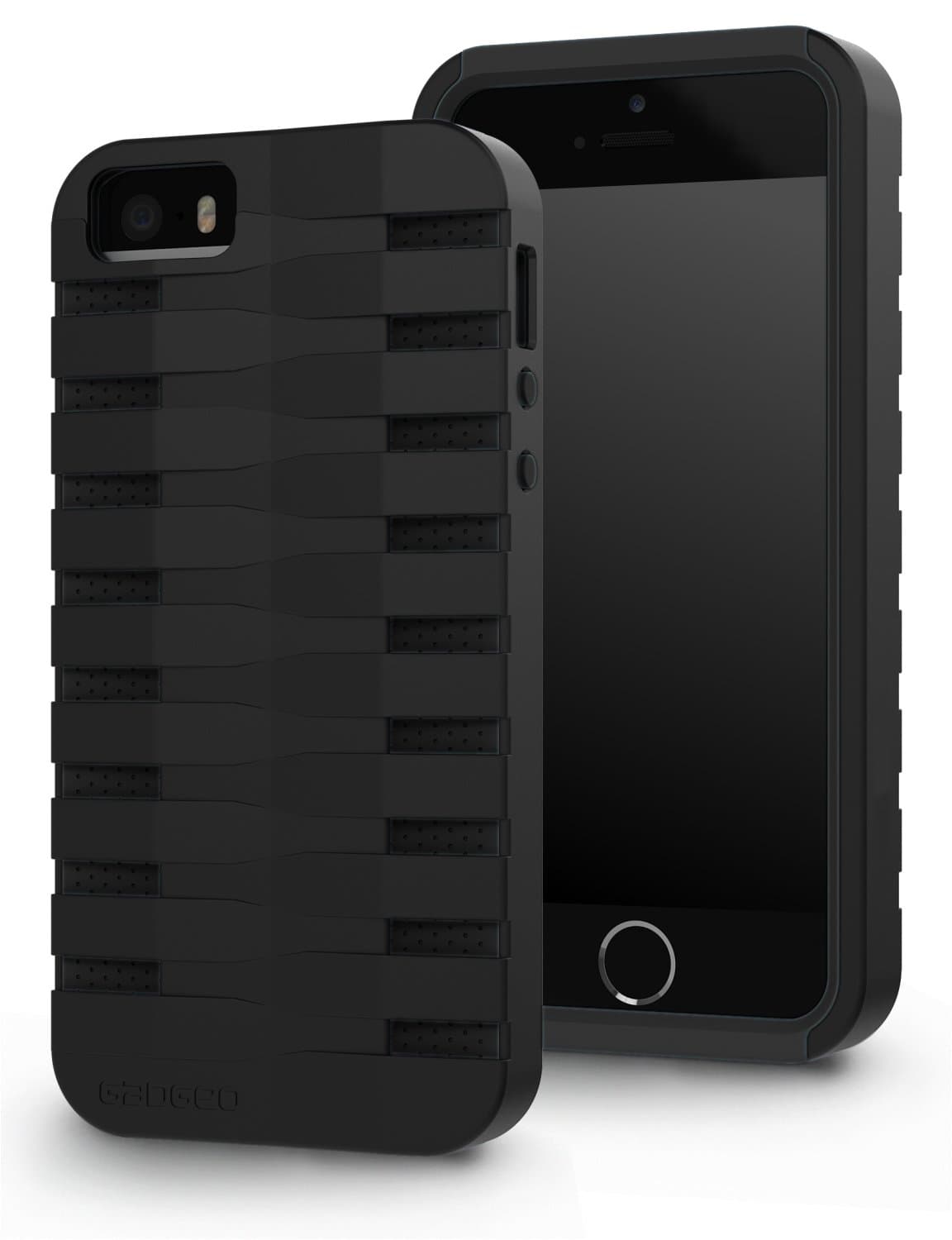 Strong Two-Piece and Impact-Resistant Protective Hard Cover for iPhone 5/5s - Includes a Screen-Protector Film