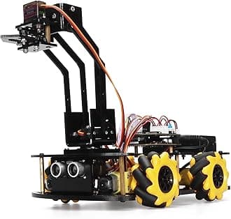 Smart Robotic Arm Car Kit For Arduino Programmable Automation Sets Robotic Electronic Kit Education Automation Equipment Kits