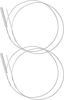 2 Pcs Straw Cleaner Brush, Reusable Pipe Cleaner for Bottles and Containers with 70cm Length, Durable Cleaning Tool for Household Use