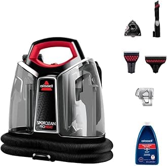 SpotClean ProHeat 4720E – Portable Cleaner with Powerful Suction & HeatWave Technology | Removes Tough Stains from Carpets, Furniture, Curtains & Car Interiors | 2-Year BISSELL Warranty
