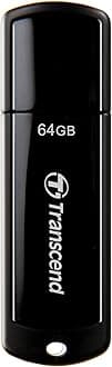 Transcend TS64GJF700 64GB JetFlash 700 USB Stick USB 3.1 Gen 1 interface, Black