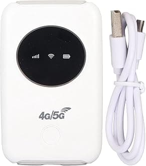 4G Portable Mobile Hotspot - 4G WiFi Router, 150Mbps Unlocked, 3200mAh Battery, LTE USB Wi-Fi Modem, Wireless Portable WiFi Router