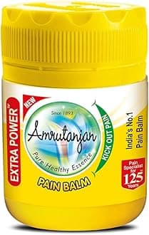 Pain Balm Extra Power - 50 ml | Suitable for Headache, Stress, Cold | 100% Ayurvedic | Starts working within 1 minute.