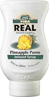 Re’al Syrup | Pineapple Puree Infused Fruit Syrup | Made with Real Pineapple ...