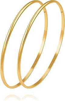 Dainty Gold Bar Bracelet for Women Simple Delicate Thin Cuff Bangle Hook Bracelet 18K Gold Plated Handmade Minimalist Jewelry