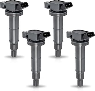 ENA Set of 4 Ignition Coil Compatible with Toyota Lexus Scion Pontiac xB Vibe tC Camry Matrix HS250h Corolla RAV4 Highlander Solara 2.0L 2.4L V4 Replacement for UF333