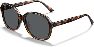 CARFIA Acetate Polarized Sunglasses for Women UV Protection Retro Trendy Big Sunnies CA2024 Tortoise
