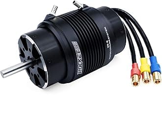 Surpass Hobby 56102 600 KV Brushless Motor 4Pole Shaft 5mm with Water Cooling Jacket for RC Boat (600kv)