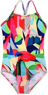 HONISENGirls One Pieces Swimsuit Cute Swimwear Bathing Suits 2-12 Years