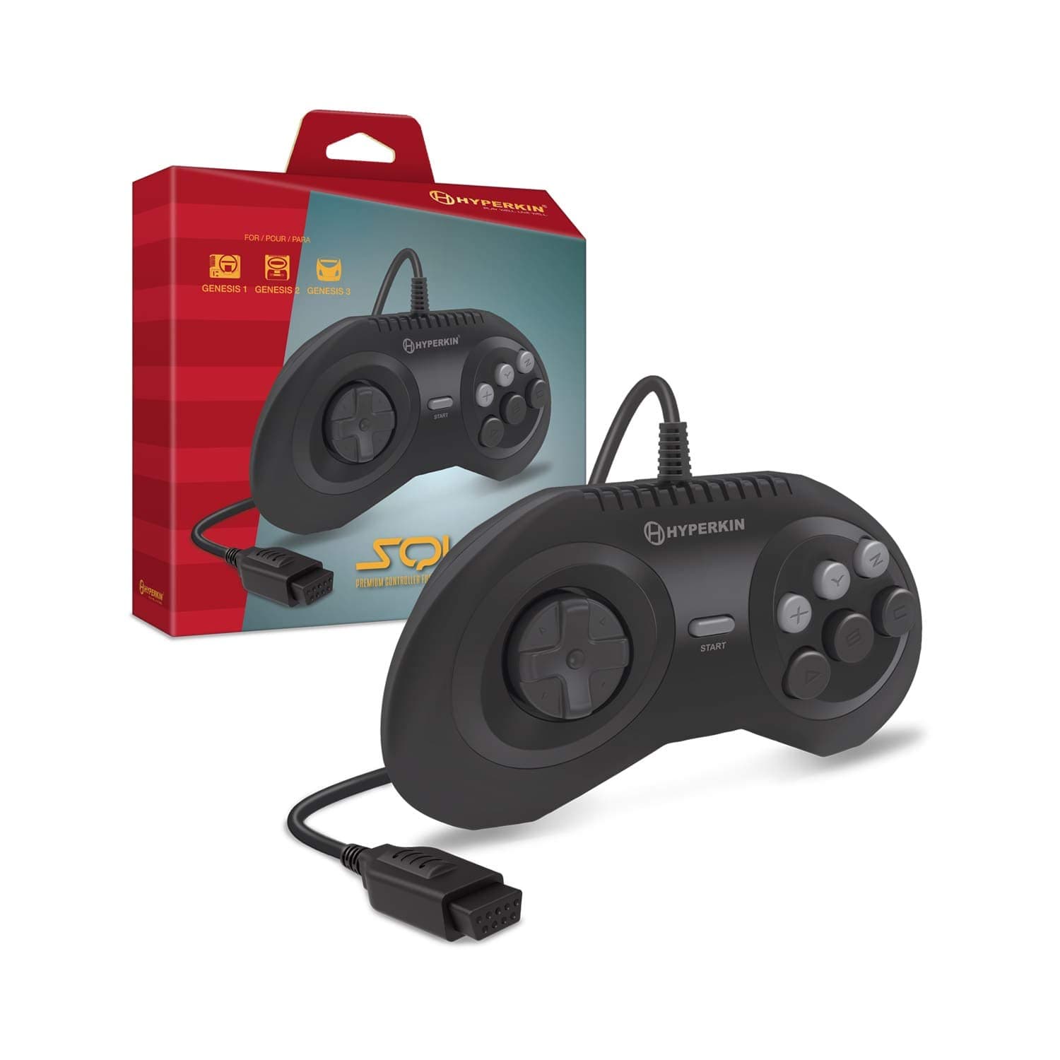 Hyperkin "Squire" Premium Controller for Genesis/ MegaRetroN HD