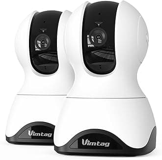 VIMTAG 4K UHD Indoor Cameras for Home Security, 360° Pet Camera Indoor with Phone App, Dog Camera with Speaker, 5G/2.4G WiFi, Motion Tracking&AI Detection, 2-Way Audio, Night Vision, SD/Cloud Storage