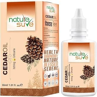Nature Sure Cedar Oil Deodar Oil for Itching and Urticaria in Men & Women - 1 Pack (30ml)