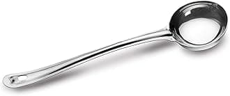 Crystal - CC933 Large Stainless Steel Ladle, Silver