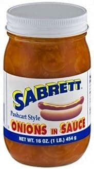 Pushcart Style Onions In Sauce, 16 oz (4 Jars)