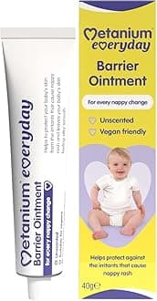 Metanium Everyday Barrier Ointment, Protection From Irritants, For Everyday Nappy Change, Fragrance Free, Lanolin Free 40 g