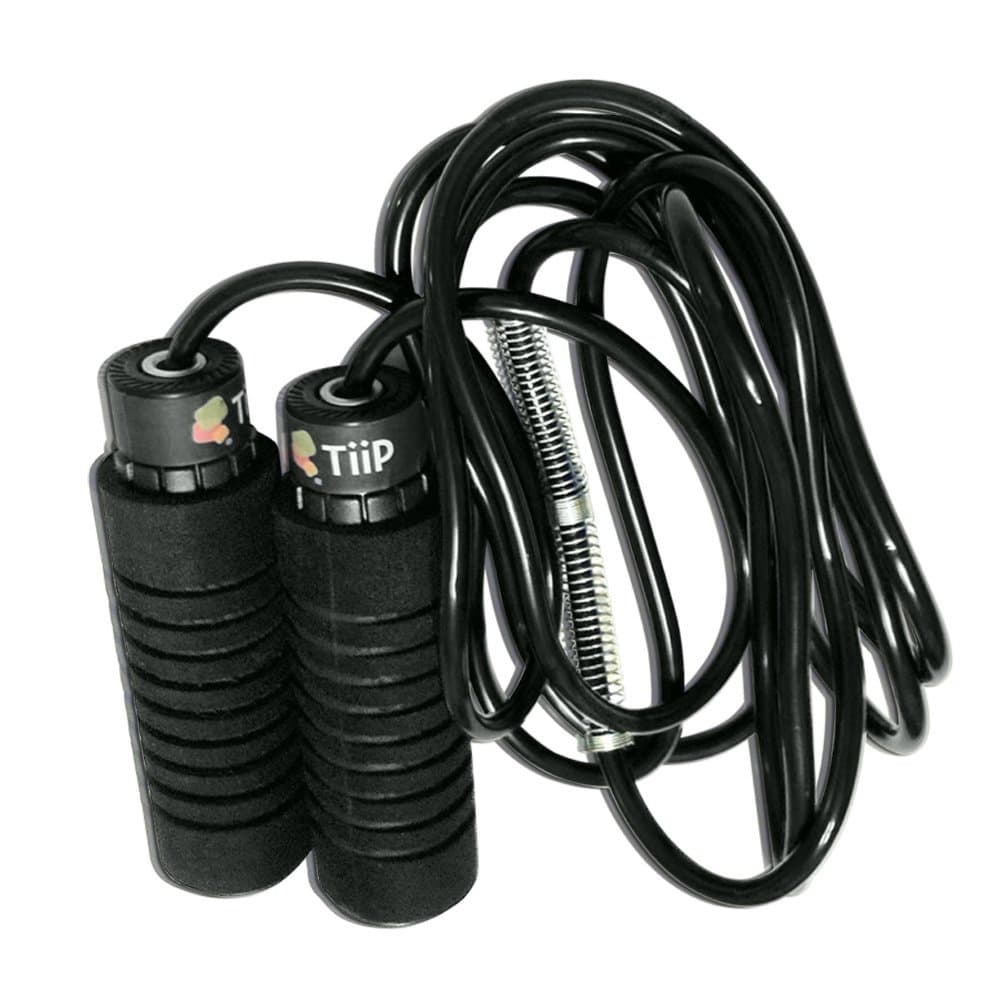 Jump Ropes by Tiip – Super Kryptonite Strength - Experience a workout that Benefits your heart – #1 Favorite of Professional Boxing Centers, Gyms & Team USA - With Free eBook Exercise Manual – 100% Lifetime Money Back Guarantee