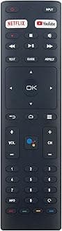 RM-C3416 RM-C3329 RM-C3359 RC-N2409 RM-C3369 Voice Remote Control Replacement Works for JVC Android TV AV-H323115A